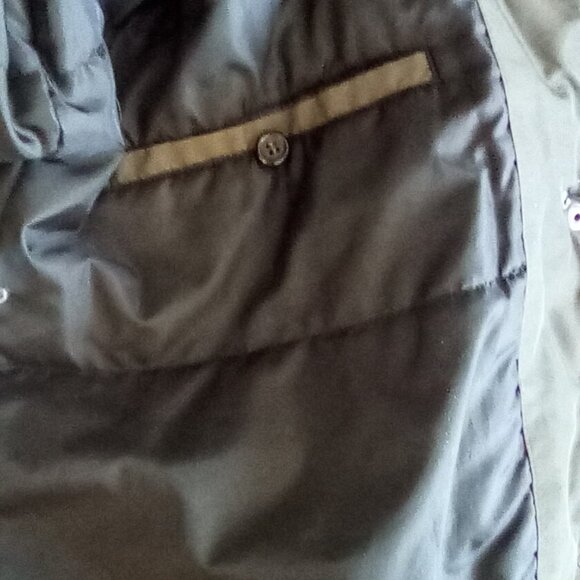 Pendleton Parka with Real Fox Fur Hood Trim Women's Size L Bust 48" ( Doubled) - Picture 8 of 8